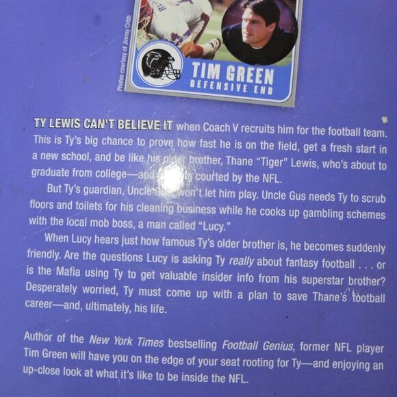 Football Hero by Tim Green Scholastic Paperback Youth Sports Fiction Adventure - Picture 5 of 6